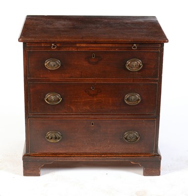 Lot 560 - A George III mahogany chest