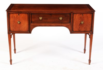 Lot 575 - A late Victorian mahogany cottage sideboard