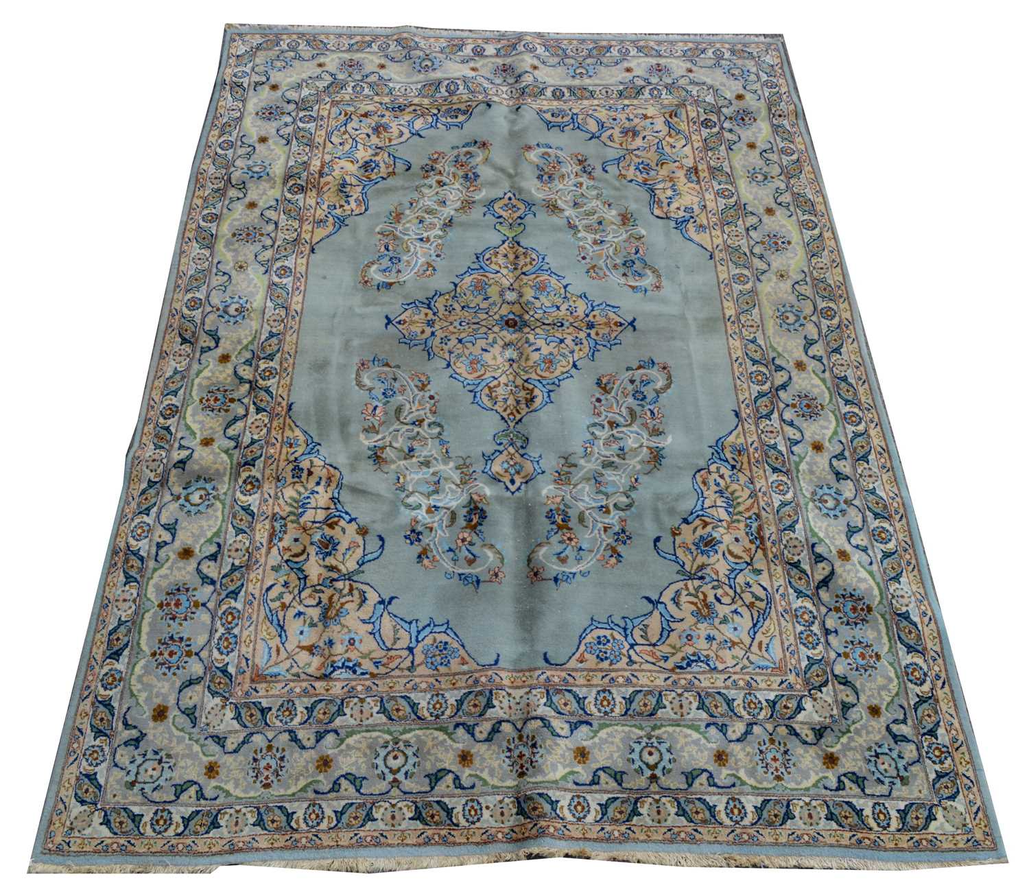 Lot 99 - A Kashan rug