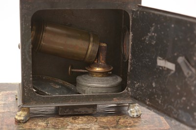 Lot 382 - 19th Century cased magic lantern and slides