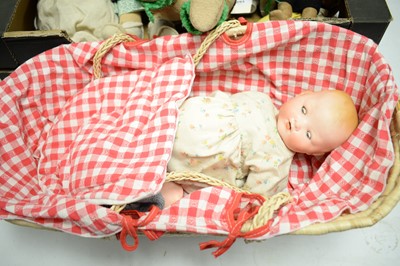 Lot 293 - Selection of Early 20th Century and later dolls.