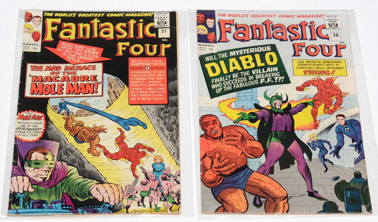 Lot 444 Marvel Comics