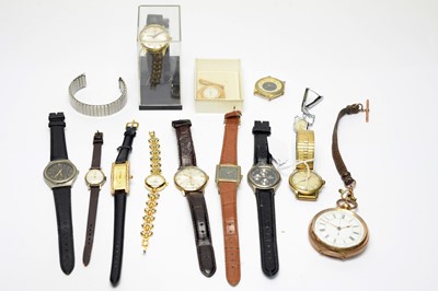 Lot 226 - A collection of pocket, fob and wristwatches.