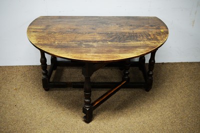 Lot 34 - 20th Century Titchmarsh & Goodwin oak drop leaf table