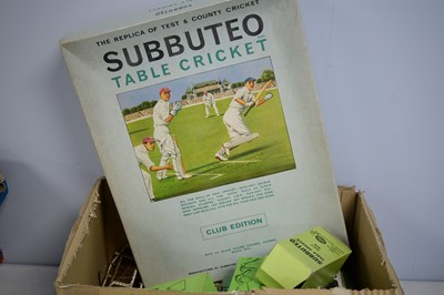 Lot 435 - Selection of Subbuteo table soccer items