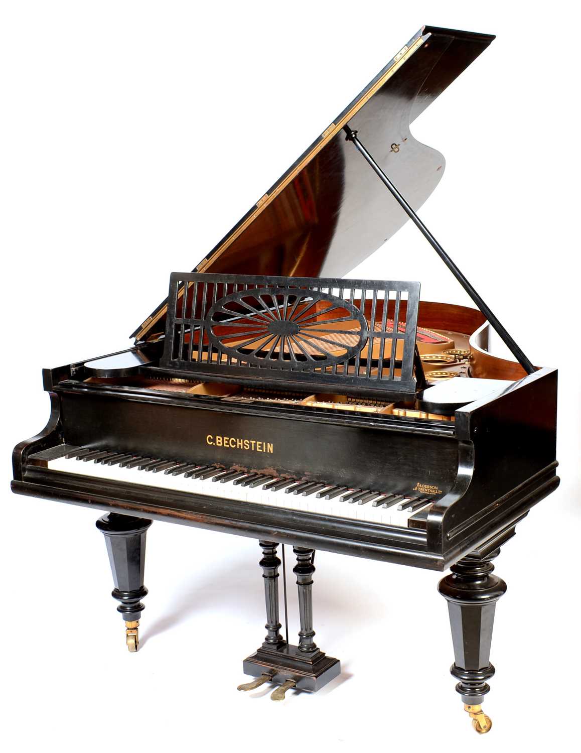 Lot 519 - C. Bechstein, Berlin; a model A grand piano