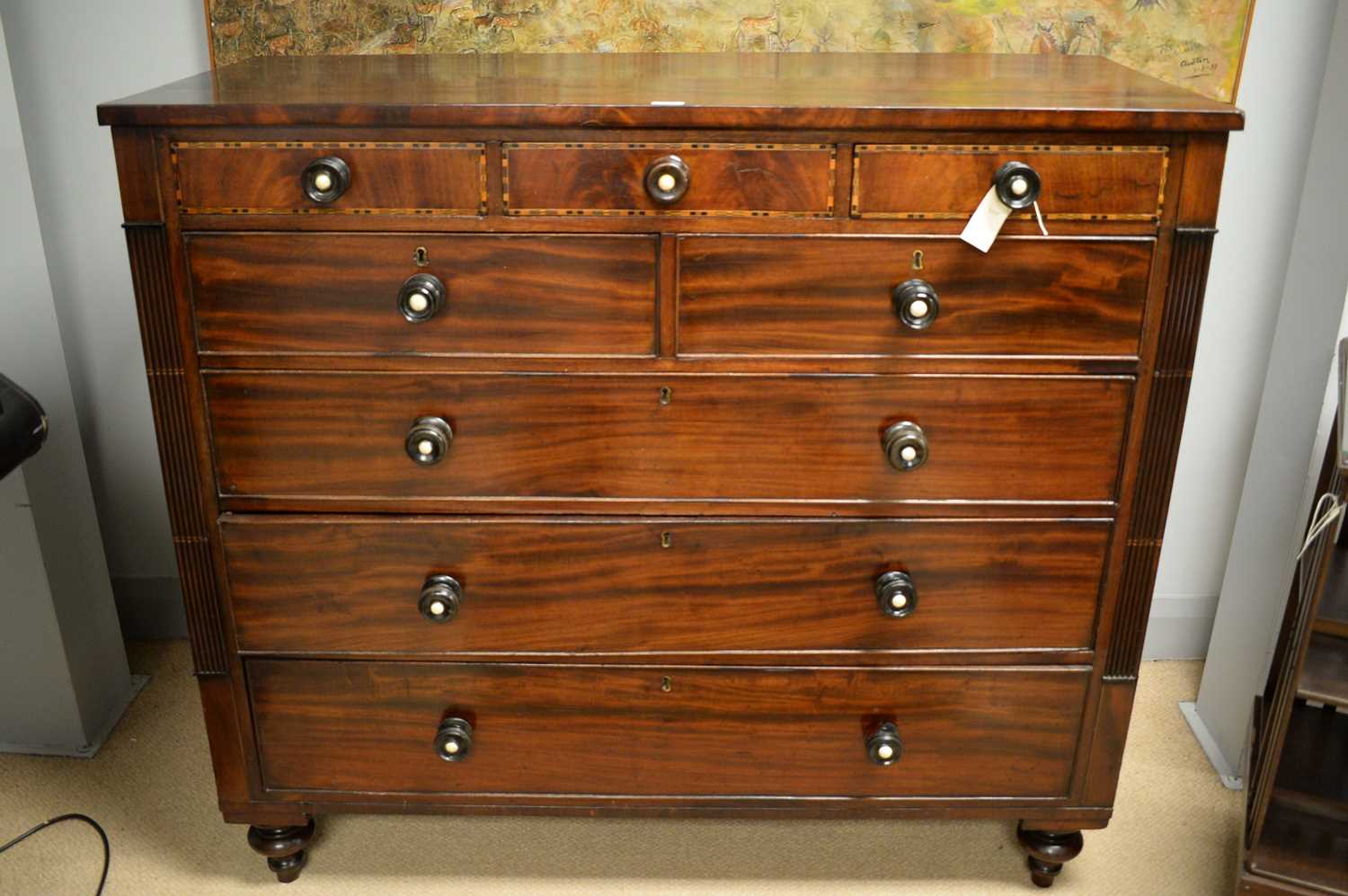 Lot 97 - Victorian mahogany chest of drawers