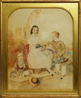 Lot 74 - British School, 19th Century - watercolour.