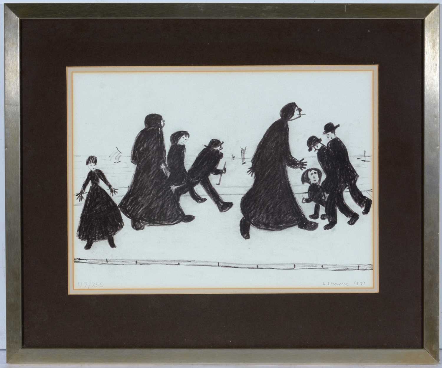 Lot 727 - After Lawrence Stephen Lowry - limited edition print