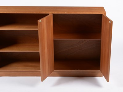 Lot 621 - Glenaire: pair of mid 20th C teak side units; and two matching bookcases.