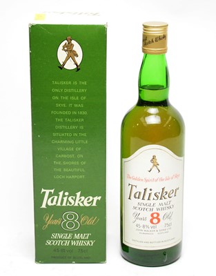 Lot 629 - Talisker 8 years old highland single malt whisky