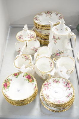Lot 301 - Selection of Royal Albert tea and coffee ware