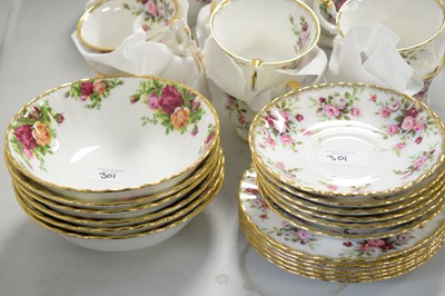 Lot 301 - Selection of Royal Albert tea and coffee ware