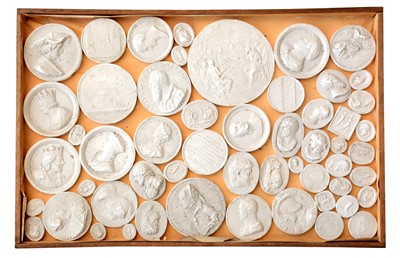 Lot 511 - A large collection of early 19th Century plaster casts