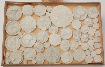 Lot 511 - A large collection of early 19th Century plaster casts