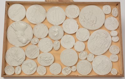 Lot 511 - A large collection of early 19th Century plaster casts