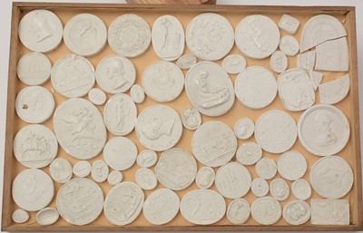 Lot 511 - A large collection of early 19th Century plaster casts