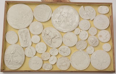 Lot 511 - A large collection of early 19th Century plaster casts