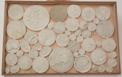 Lot 511 - A large collection of early 19th Century plaster casts