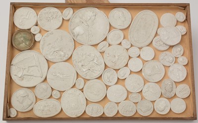 Lot 511 - A large collection of early 19th Century plaster casts