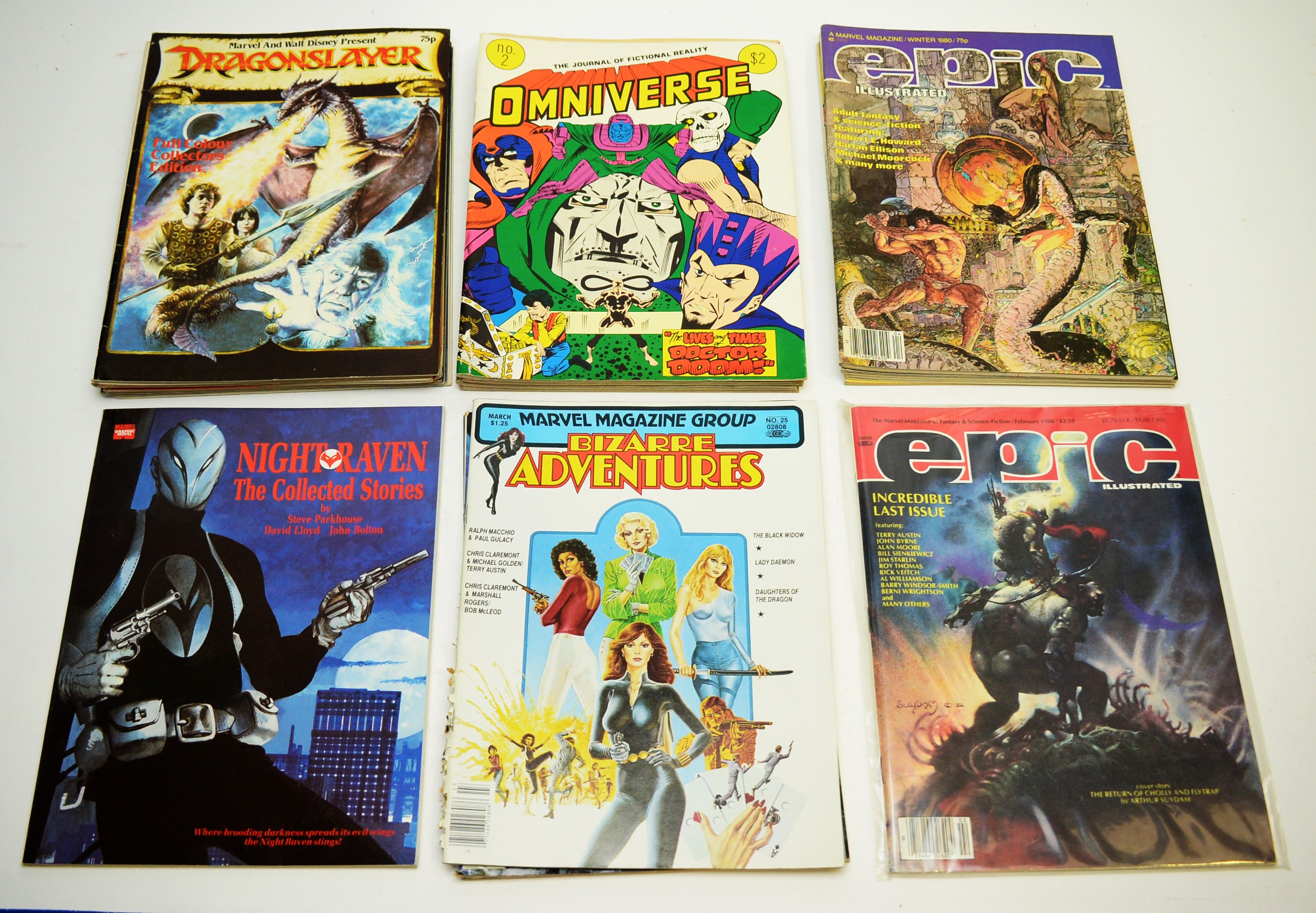 Lot 931 - Marvel Magazines