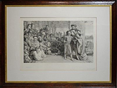 Lot 232 - After William Holman Hunt - engraving
