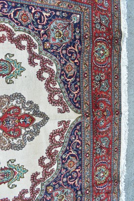 Lot 396 - A Tabriz carpet