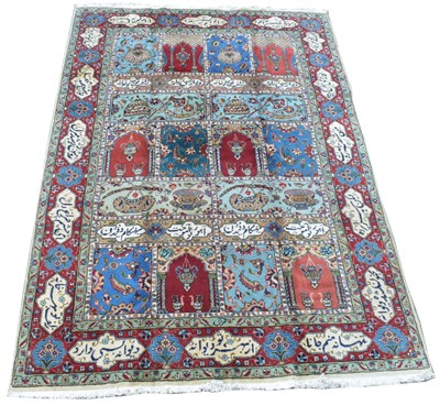 Lot 400 - A Tabriz carpet