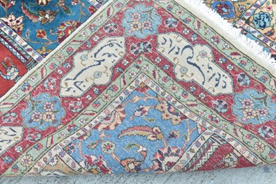 Lot 640 - A Tabriz carpet