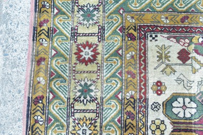 Lot 407 - A Caucasian Zeychor rug