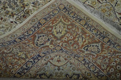 Lot 431 - A Tabriz carpet