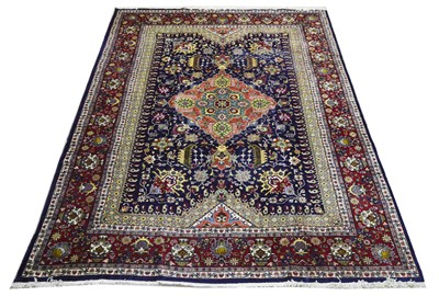 Lot 344 - A Tabriz carpet