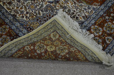 Lot 437 - A Tabriz carpet