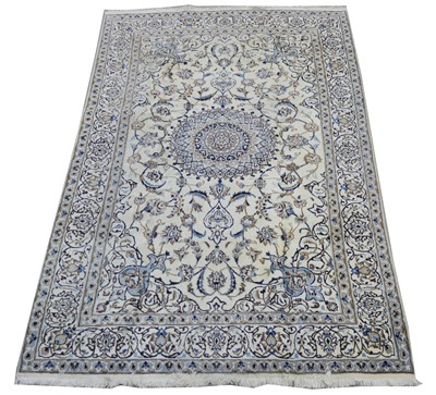 Lot 452 - A Nain carpet