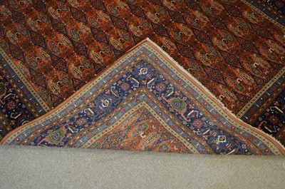 Lot 356 - A Tabriz carpet