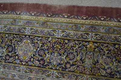 Lot 355 - A large Kirman carpet