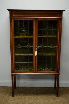 Lot 152 - Edwardian display case.