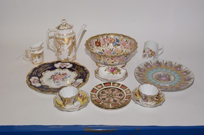 Lot 410 - A  selection of Royal Crown Derby and other ceramics