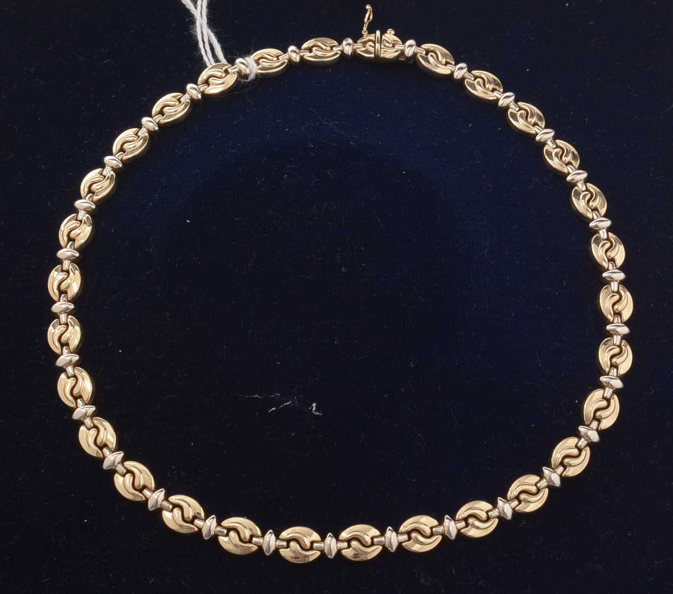9ct gold collar necklace Clearance