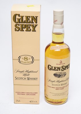 Lot 619 - Glen Spey 8 years old single malt scotch whisky