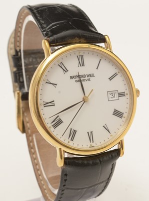 Lot 99 - Waltham and Raymond Weil wristwatches.