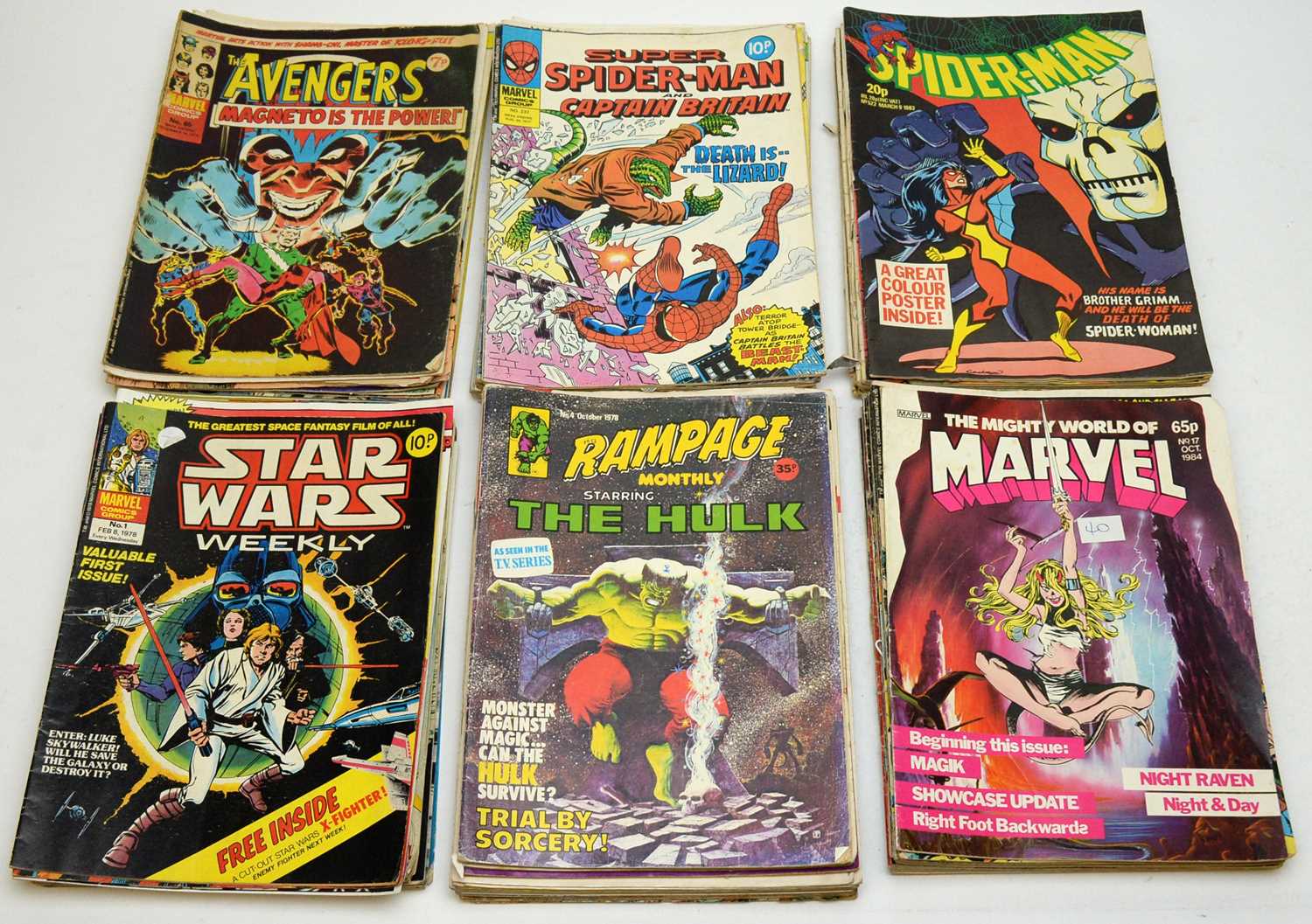 Marvel Reprint Lot 1298 - British Marvel Reprint Comics