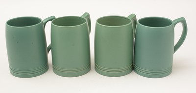 Lot 601 - A set of eight Wedgwood mugs designed by Keith Murray.