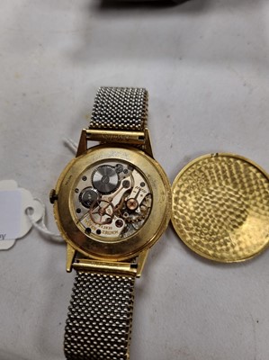 Lot 1 - Rolex Precision: an 18ct yellow gold cased wristwatch