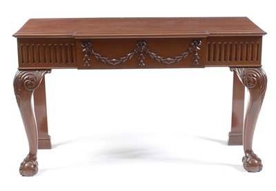 Lot 619 - Robson & Sons breakfront serving table.