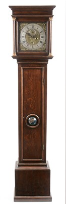 Lot 554 - William Bontell of London: an oak longcase clock