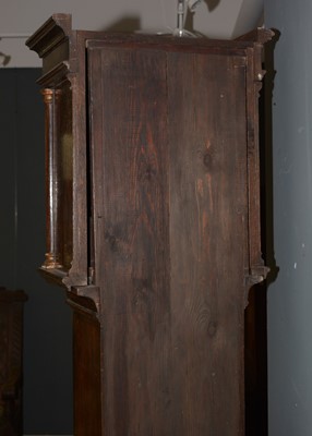 Lot 554 - William Bontell of London: an oak longcase clock