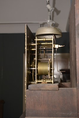 Lot 554 - William Bontell of London: an oak longcase clock