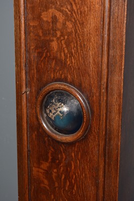 Lot 554 - William Bontell of London: an oak longcase clock