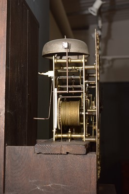Lot 554 - William Bontell of London: an oak longcase clock